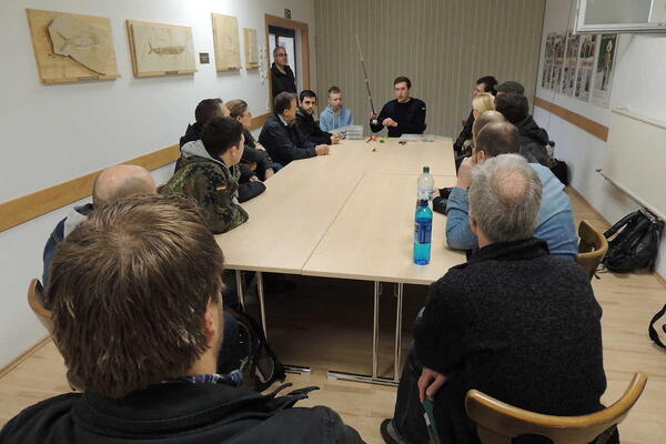 Umgang mit der Angel