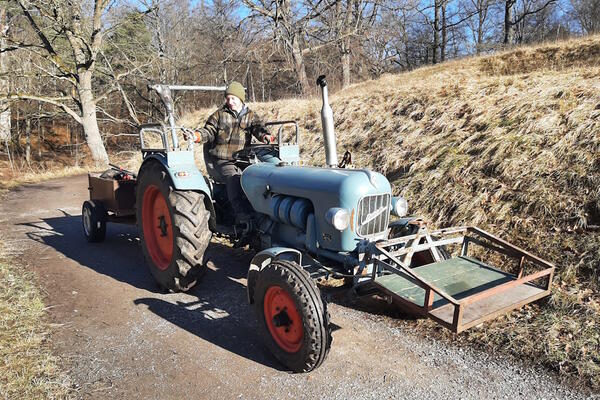 Der WAV-Traktor im Einsatz