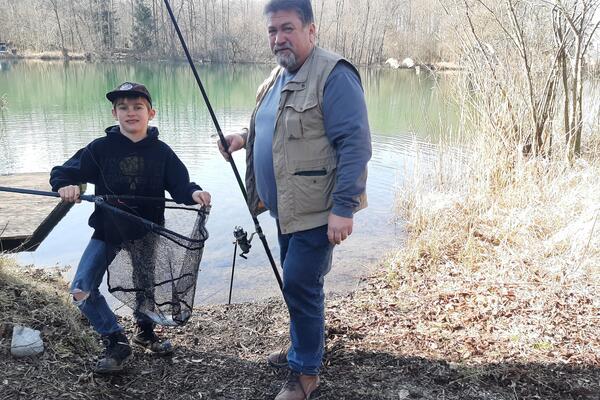 Erfolgreicher Jungangler